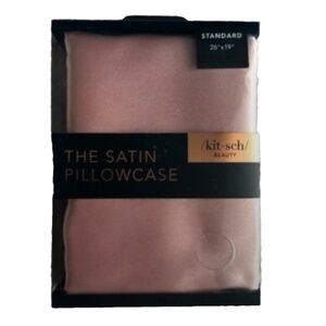 🥳 $5 Bundle Item KITSCH Satin Pillowcase Standard In Blush
